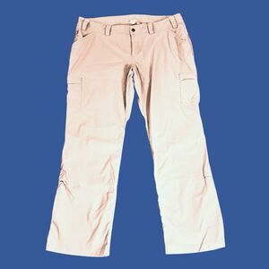 Duluth Trading Women's Dry On The Fly Pants Convertible Cargo Sz 20 Khaki